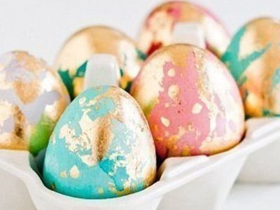 Мармурові великодні яйця: рецепт
